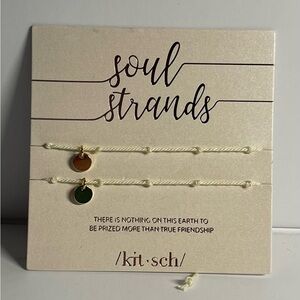 NEW Kitsch Soul Strand Friendship Bracelet